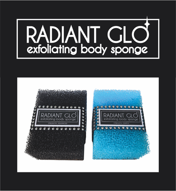 Radiant Glo Exfoliating Sponges