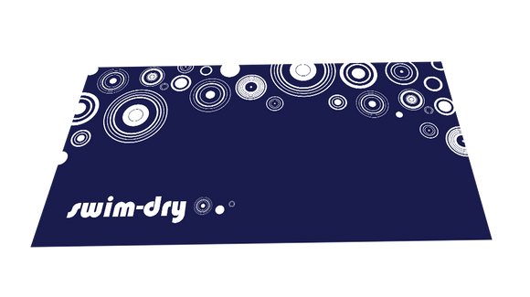 Swimdry Sea Breeze Towel: Concentric Circles