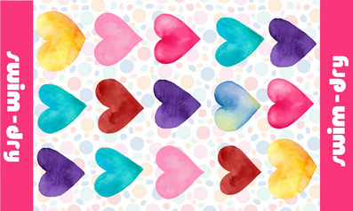 Swimdry Sea Breeze Towel: Sweethearts