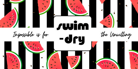 Swimdry Sea Breeze Towel: Watermelons